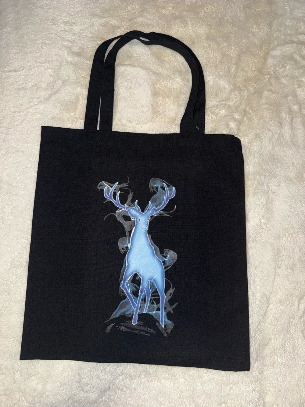 Harry Potter Patronus Stag Tote Bag